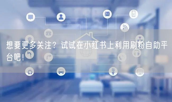 想要更多关注?试试在小红书上利用刷粉自助平台吧!