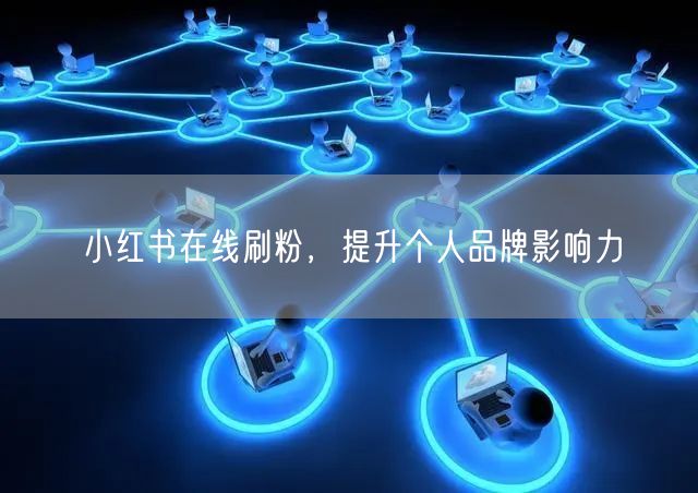 小红书在线刷粉,提升个人品牌影响力